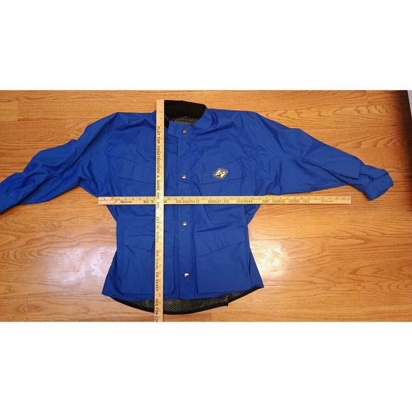 MSR Gold Medal Jacket Men's Blue Nylon Polyester Size Large - Picture 10 of 13